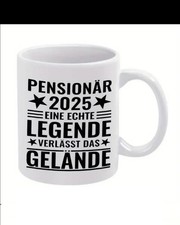 Ruhestand Tasse | Lustige Rente Tasse | Geschenk zum Renteneintritt