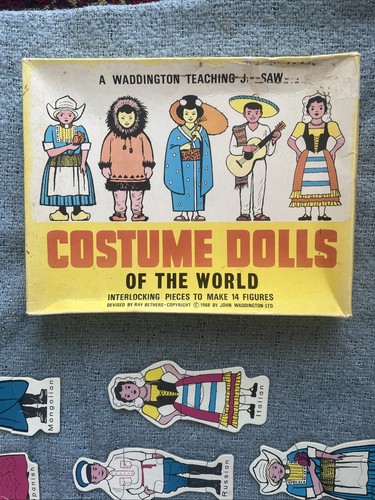 Vintage waddington lehrpuzzle - vintage,