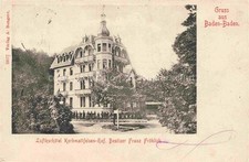 BADEN-BADEN BW Luftkurhotel Korbmallfelsen-Hof