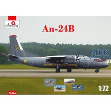 Amodel am72424 antonov - amodel, an-24b