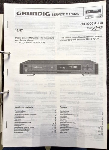 Grundig 9000 original - -,