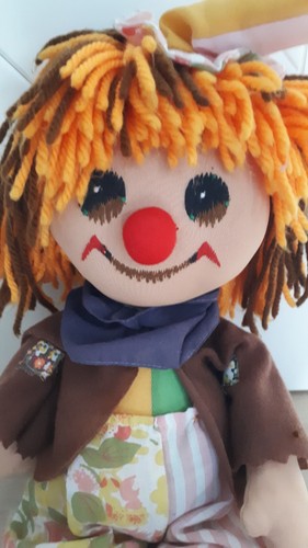 Stoffpuppe 80er jahre - jahre, *