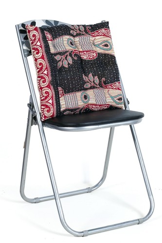Indisches kantha quilt kissen - kantha,