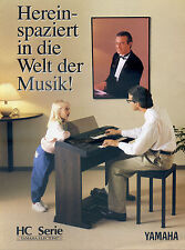 Reklame Yamaha Electone elektronische Musikinstrumente Piano Keyboard Hamburg 