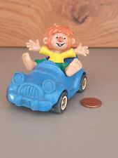 Pumuckl Im blauen Auto - Schwarze Reifen Weiße Felgen - Stark Bespielt - Bully