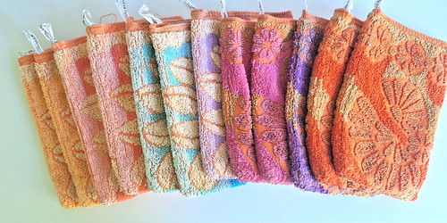 Vintage waschhandschuhe der - vintage-waschhandschuhe,
