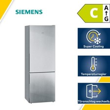 Siemens KG49EAICA Stand Kühl-Gefrierkombination, 70cm breit, 419l, lowFrost, Ant
