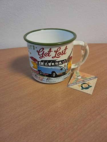 Emaille tasse bulli bus - emaille, t1