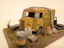 Citroen HY 1:18 Umbau Diorama