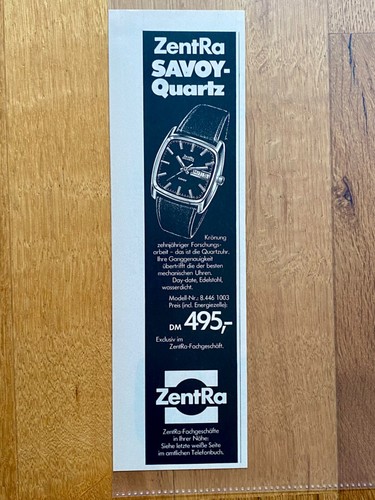 Zentra savoy quartz original - zentra,