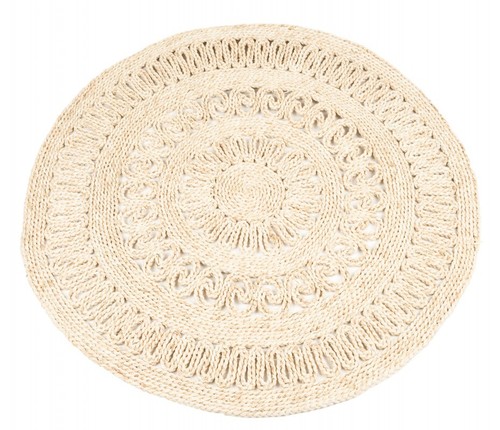 Nadeco strohteppich mit - nadeco, muster