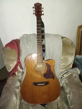 J&D D-150SCE NT Westerngitarre Akustik Elektroakustisch Dreadnought Cutaway