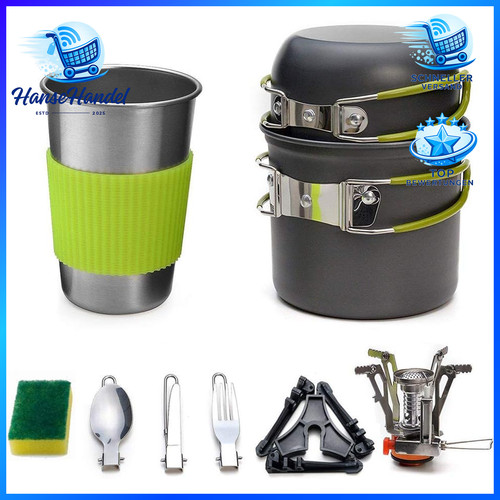 Camping kochgeschirr set mit - camping-kochgeschirr-set,