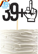 Tortenaufsatz Mit Glitzer