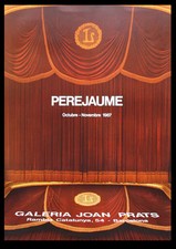Perejaume - Galeria Joan Prats, 1987 - Ausstellungsplakat