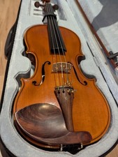 Hopf Geige Alte Geige Sammler mit Schwarzem Koffer Hopf Geigenbau Dieter Hopf