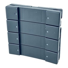 Busch-Jaeger 6127/02-885 KNX-Bedienelement 4/8-fach / black matt / future linear