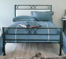 Eisenbett charcoal (Grau) 2,0 m x 2,0 m, wenig gebraucht, umzugshalber abzugeben