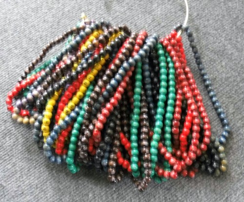 Set halsketten mit - halsketten,