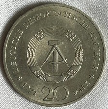 DDR Gedenkmünze 20 Mark 1971 Heinrich Mann