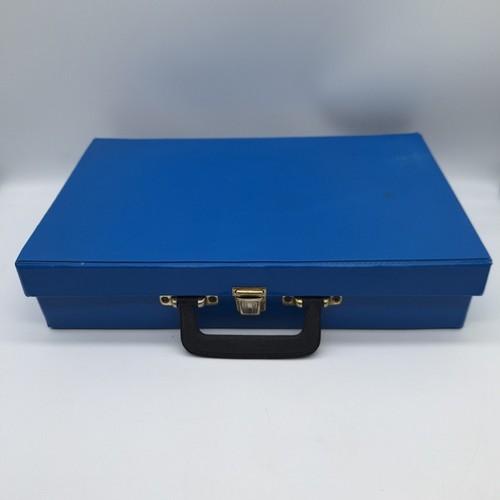 Kassetten koffer blau für - kassetten,