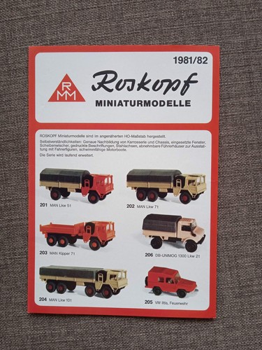 Roskopf miniaturmodelle 87 - roskopf,