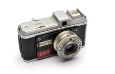 Bilora Radix Analog Kompakt Kamera, Biloxar Anastigmat 5,6 / 38 mm Lens o123b