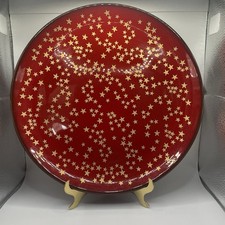 Sodahl Teller rote Sterne