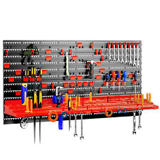 Lochwand Werkzeughalter Werkzeugwand 54 tlg. 95x54cm Lagersystem Werkstattwand