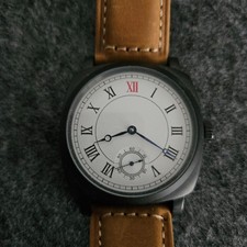 Armbanduhr Mariage Unikat Einzelstück Case matt PVD 6498 Handaufzug