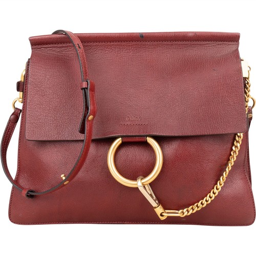 Chloé leather faye medium - chloé,