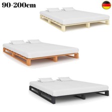 Palettenbett Massivholz Bett
