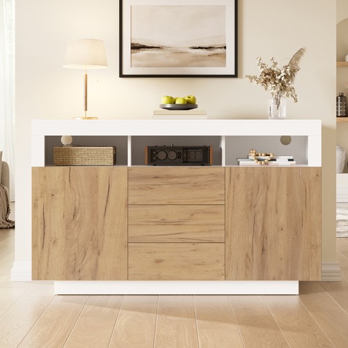 Kommode 140x40x85cm natur - 140x40x85cm,
