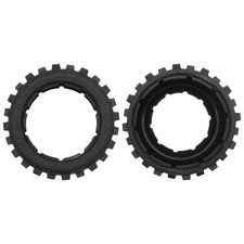 Rückseite Knobby Reifen aus