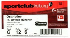Ticket BL SC Freiburg - Bayern