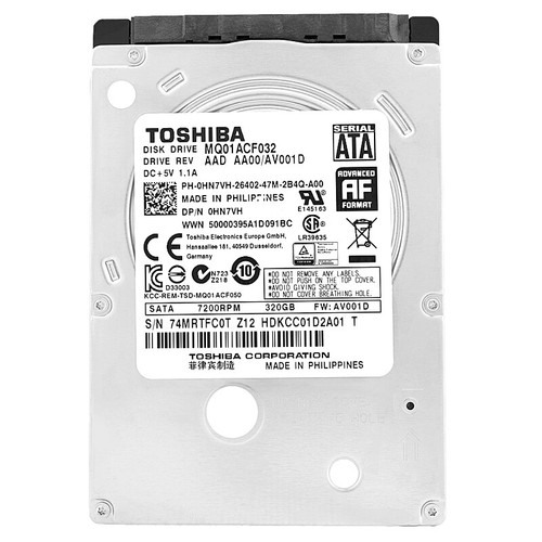 Festplatte toshiba 320gb - festplatte,