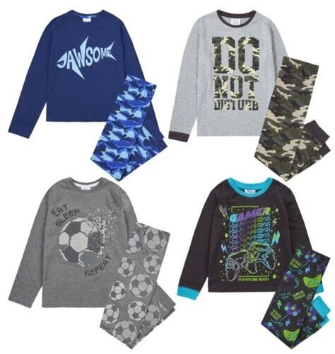 Jungen lang pyjama kinder - lang,