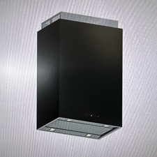 Dunstabzugshaube Falmec Designe+ Laguna Wandhaube Abzugshaube 90 cm Glas Schwarz