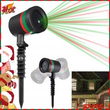 LED Laser Strahler Licht Projektor Innen Außen Lichteffekt Garten Party Deko