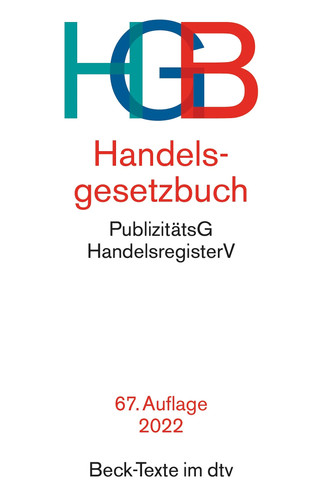 Handelsgesetzbuch hgb dtv - hgb,