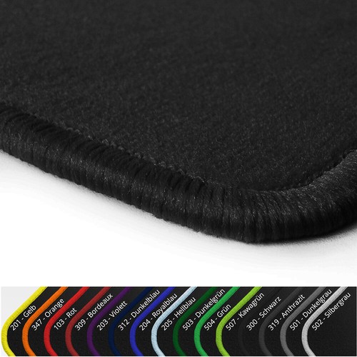 Fußmatten velours schwarz - fußmatten,