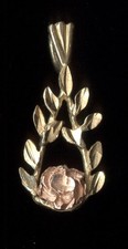 14K 0,92 Gramm 24mm Massiv