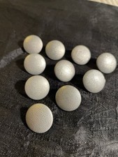 10 alte Uniform Knöpfe •