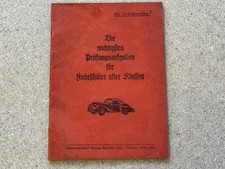 Altes Fahrschulbuch- die