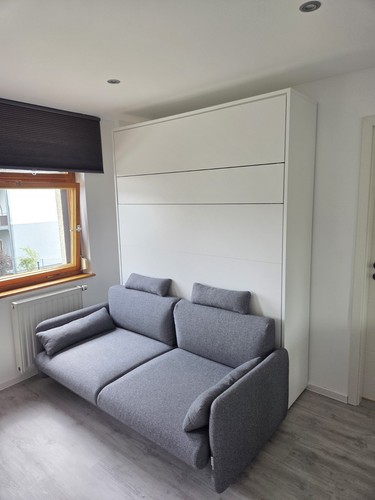 Schrankbett 160x200 mit sofa - schrankbett,
