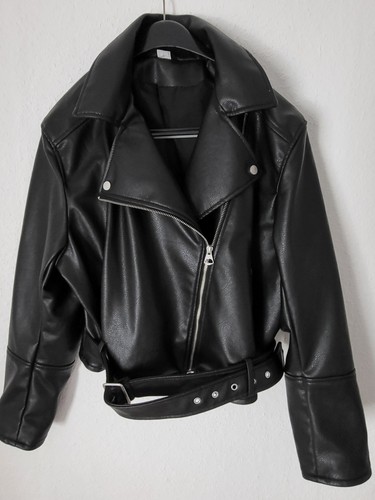 Divided damen bikerjacke l - h&m,