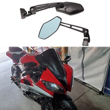 Schwarz motorrad rückspiegel - schwarz,
