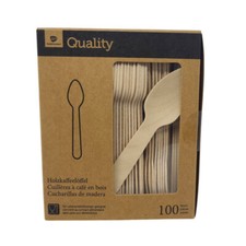 TGQ Holzkaffeelöffel 100 St