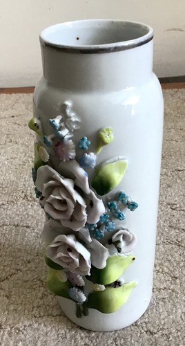 Alte porzellanvase mit - alte,