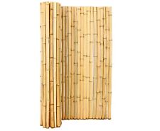 Bambusmatte Roll Zaun 150 x 200cm Moso Bambusrohre 3,5 - 5cm "Bali Big" von bamb